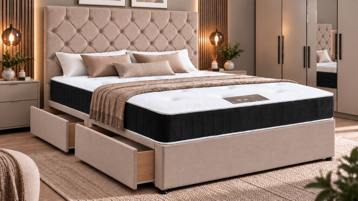 Complete Saffron Mattress + Bed Deal