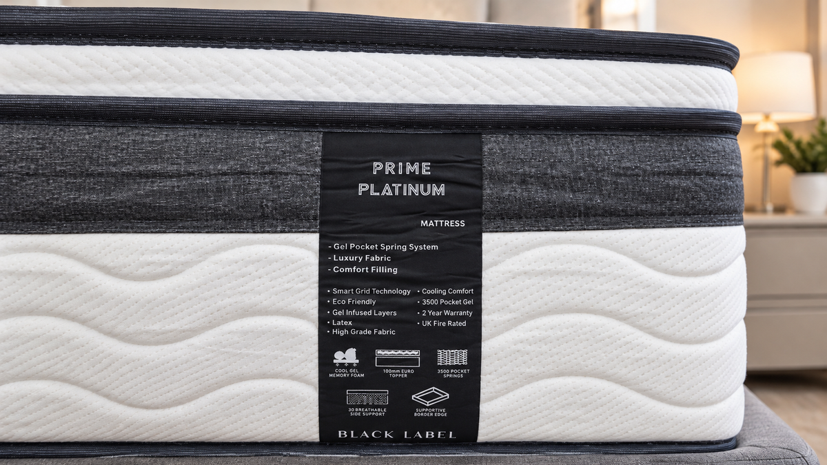 Complete Prime Platinum Mattress + Bed Deal