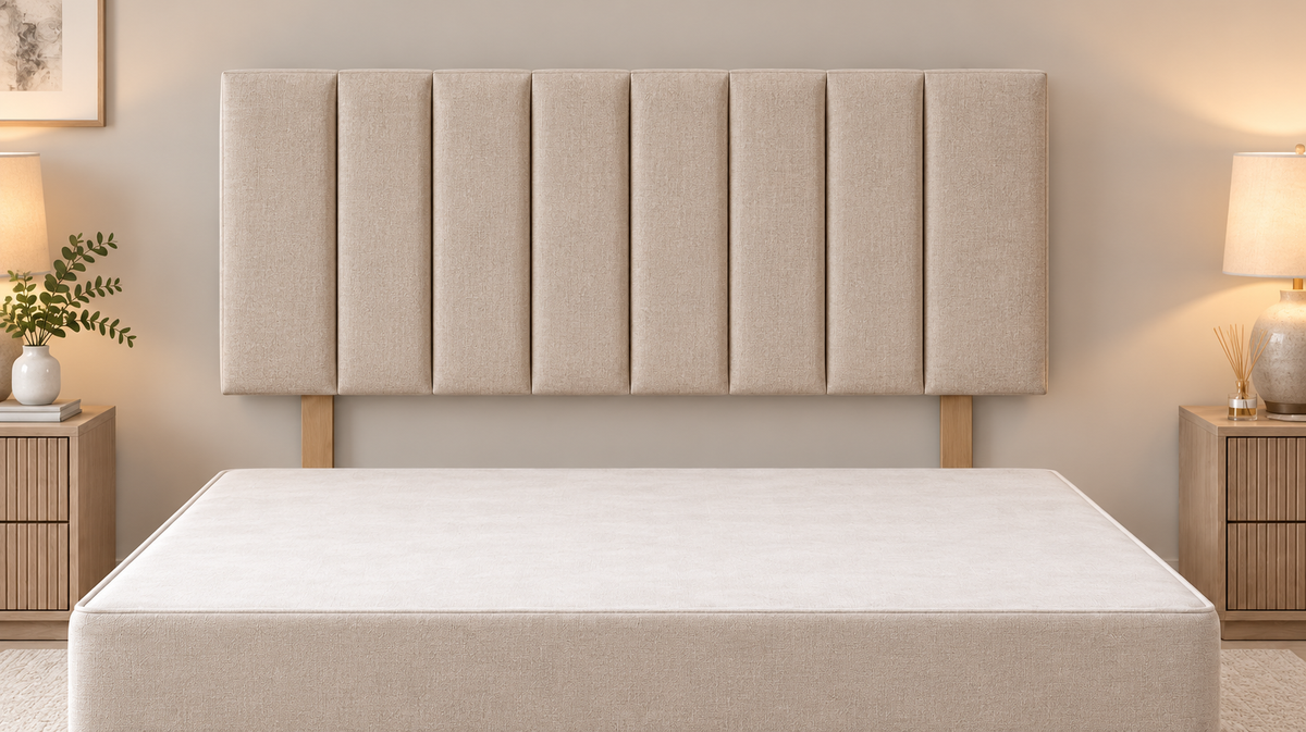 Headboard 66cm height lined