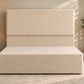 Floor standing headboard 137cm height plain