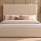 Floor standing headboard 137cm height plain