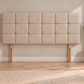 Headboard 66cm height square button