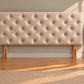 Headboard 66cm height chesterfield diamante