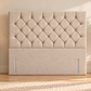 Floor standing headboard 137cm height chesterfield