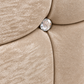 Headboard 66cm height square diamante