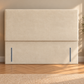 Floor standing headboard 137cm height plain