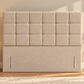 Floor standing headboard 137cm height square button